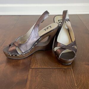 L.E.I. Wedge sandals